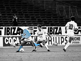 Maradona's Napoli made his...